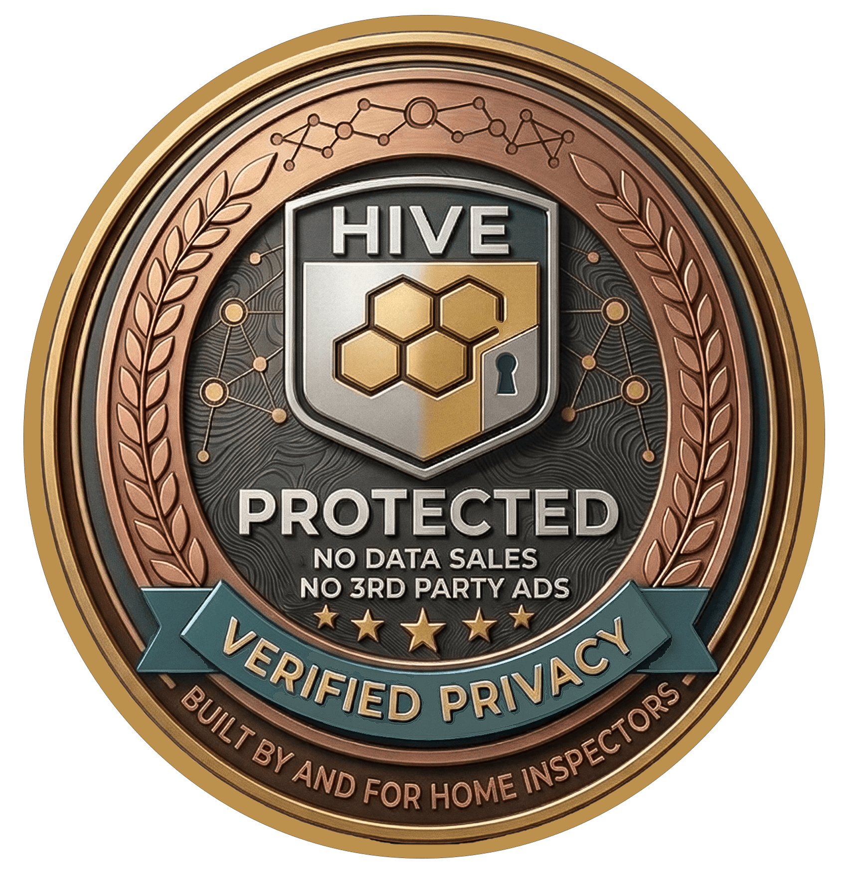 Hive Protected, Verified Privacy: No Data Sales, No Third-Party Ads